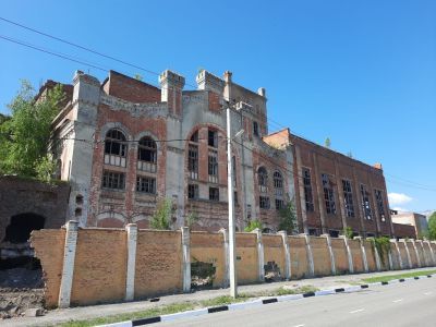 Главный корпус Алексеевского сахарного завода