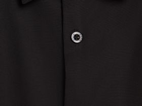 Базовая рубашка Slim, Черный