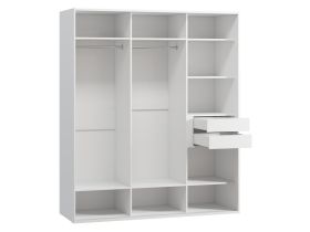 Шкаф-купе Беррингтон 3-177x210 Белый