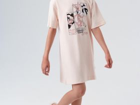 Сорочка ночная трикотажная для девочек