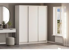 Шкаф-купе Байкал 3-200x240 Белый