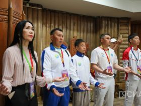 В Доме Арчы зажгли огонь Спартакиады учащихся Якутии