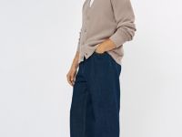 Свободные джинсы O'STIN x Яндекс Книги, Синий