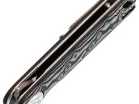 Складной нож Dr.Tech W3897MG, сталь D2, рукоять микарта, Pattern gray