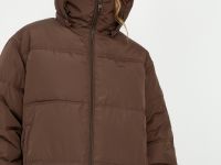 Утепленная куртка с воротником-стойкой