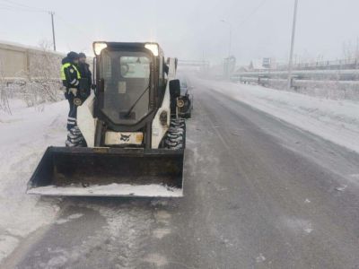ДТП с участием мини-погрузчика произошло в Якутске