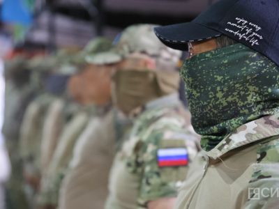 В Якутске на специальную военную операцию проводили отряд «Боотур»