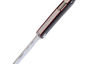 Складной нож Bro, сталь AUS-10 Satin, G10 Black/Red