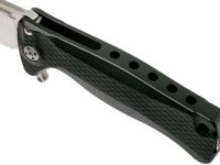 Нож складной LionSteel SR22A BS Mini, сталь Uddeholm Sleipner® Satin Finish, рукоять алюминий (Solid®), чёрный