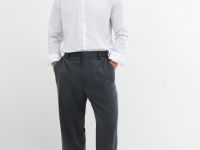 Базовая рубашка Slim Fit, Белый