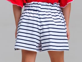 Шорты трикотажные для девочек, 2 шт в комплекте