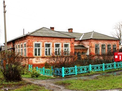 Здание первой в Симбирской губернии школы для слепых и глухонемых детей, построенной по инициативе А.И.Червяковского