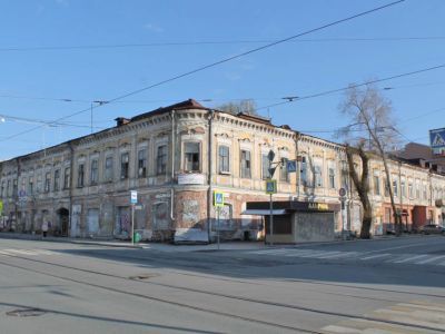 Дом Я.Г. Соколова, включавший помещения торгового и жилого назначения
