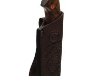 Нож Кайман, сталь VG-10, классический охотничий нож, рукоять орех