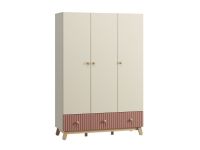 Шкаф детский Финни 3-144x210 Розовый