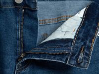 Базовые прямые джинсы, Синий