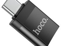 Переходник Hoco UA17 Type-C/USB 3.0 (черный)