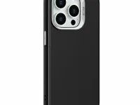 Чехол-накладка Wiwu (SP-019) для Apple iPhone 15 Pro Max искусственная кожа (черный)