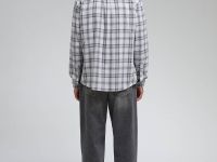 Рубашка из хлопковой фланели в клетку