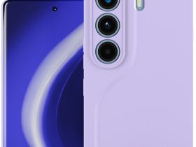 Клип-кейс Krutoff Silicone для TECNO Camon 40 Фиолетовый