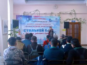 На станции Нижний Бестях стартовал конкурс ледовых скульптур «Новогодняя фантазия»