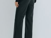 Брюки из искусственной кожи, Черный