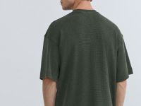 Футболка из структурной ткани, Зеленый