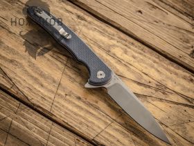 Складной нож CJRB Briar, сталь D2, Blue G10