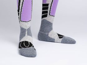 Термоноски трикотажные для девочек (высокие)