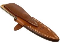 Нож с фиксированным клинком LionSteel B35, сталь Sleipner, рукоять оливковое дерево