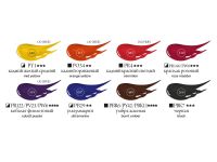 Набор масла "Малевичъ" закат, 8 цв*12 мл