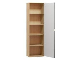 Распашной шкаф Монблан 1.2-63x214 Косы Графитовый/Дуб Ирландский