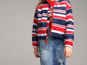 Ветровка двусторонняя для девочки