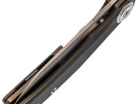 Складной нож Dr.Tech D4281BR, сталь M390, рукоять TC4, бронзовый