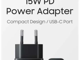 Зарядное устройство Samsung EP-T1510NBEGEU USB-C 15 Вт Чёрное
