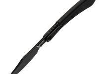 Нож Barmaley Knives Арахна боуи, сталь VG-10 с покрытием PVD, рукоять кайдекс, черный