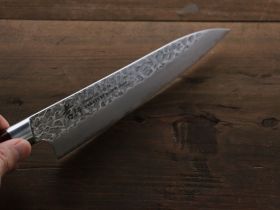 Кухонный нож шефа 180 мм, Sakai Takayuki, сталь VG-10 Damascus, рукоять дерево пакка