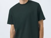 Футболка с принтом, Зеленый