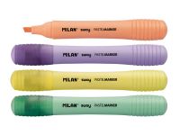 Набор текстовыделителей Milan "SWAY Pastel" 4 цвета