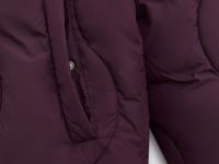 Утепленная куртка с воротником-стойкой