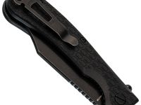 Складной нож Daggerr Powie All Black DL, сталь 8Cr14MoV, рукоять термопластик FRN, черный