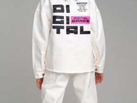 Куртка джинсовая oversize для девочки