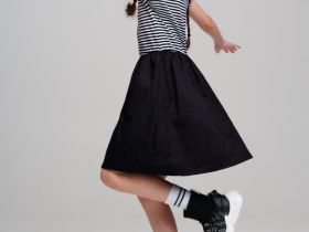 Платье трикотажное для девочек