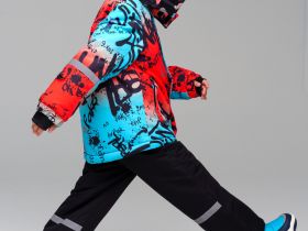 Куртка текстильная с полиуретановым покрытием для мальчиков