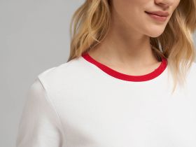 Футболка облегающего кроя из хлопкового джерси