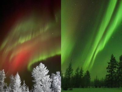 Жители Якутии в первую ночь 2025 года наблюдали северное сияние