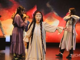 Якутские студенты готовятся к премьере мультимедийного спектакля «Лики Олонхо 2.0»