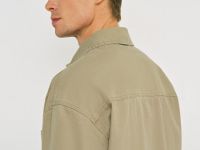 Куртка-рубашка из канваса, Бежевый