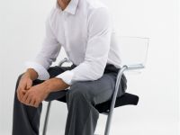 Базовая рубашка Slim Fit, Белый