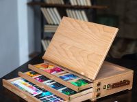 Настольный мольберт для пастели с ящиками Малевичъ МЛ-38